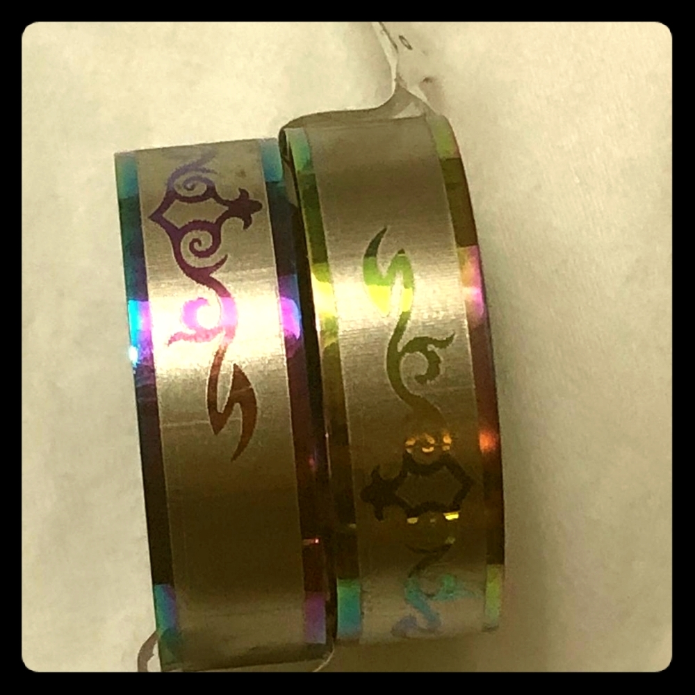 Mens Multicolored Ring